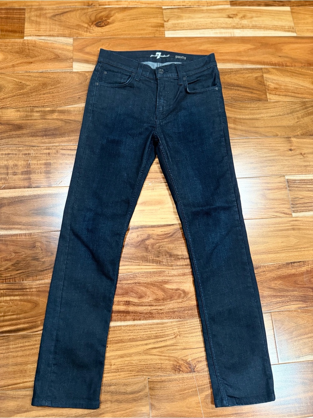 7 For All Mankind Men’s Jeans - Dark Blue Paxty Skinny